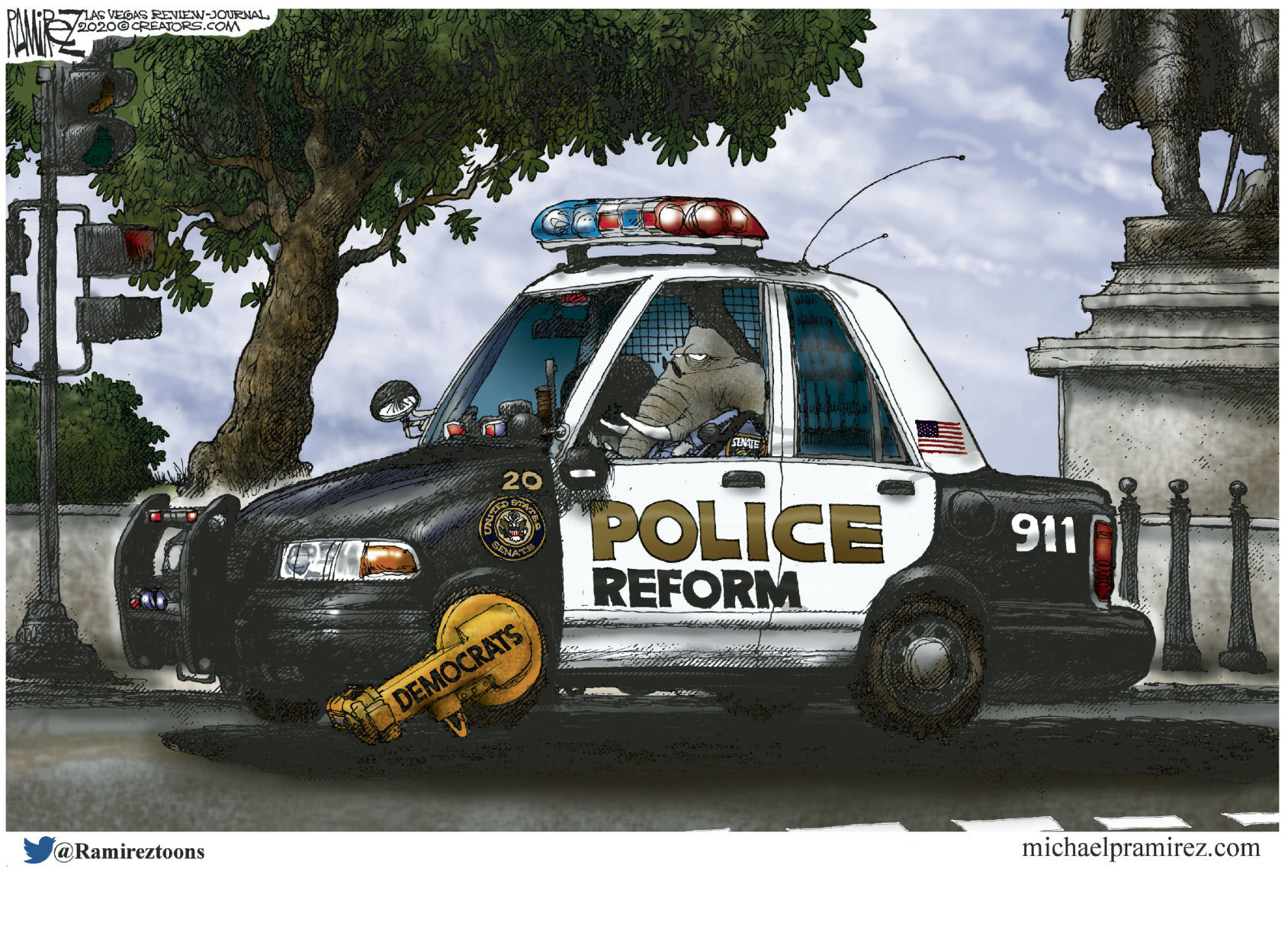 Michael Ramirez cartoon 6/27